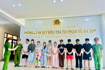 8 người Hàn Quốc tàng trữ, tổ chức sử dụng trái phép chất ma túy