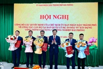 Bổ nhiệm nhiều lãnh đạo các Ban Quản lý dự án đầu tư xây dựng Hải Phòng