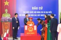 Tỷ lệ cử tri Hải Phòng bỏ phiếu bầu cử đạt 99,85%