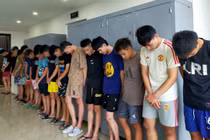 Bắt nhóm thanh niên đánh nhau, gây náo loạn trong đêm ở Sầm Sơn