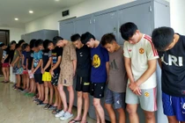 Bắt nhóm thanh niên đánh nhau, gây náo loạn trong đêm ở Sầm Sơn