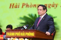 Thủ tướng đề nghị Hải Phòng giữ vững vai trò tiên phong 