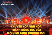 Chuyển hóa văn hóa thành động lực của mô hình tăng trưởng mới