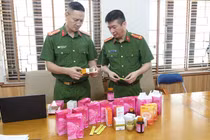 Công an Hải Dương giữ trăm mặt hàng nghi buôn lậu, hàng giả