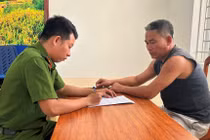 Tạm giữ tài xế container húc đổ xe mô tô CSGT Hải Phòng