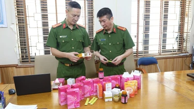 Công an Hải Dương giữ trăm mặt hàng nghi buôn lậu, hàng giả