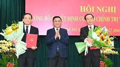 Tân Bí thư Thành ủy TPHCM Trần Lưu Quang về nhiệm vụ lớn