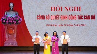 Sở Văn hóa, Thể thao và Du lịch Hải Phòng công bố quyết định về công tác cán bộ