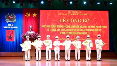 Ban Giám đốc Công an TP Hải Phòng mới gồm những ai?