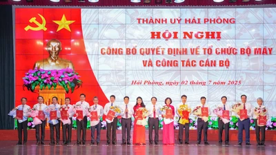 Chi tiết lãnh đạo các ban Đảng, Sở ngành TP Hải Phòng