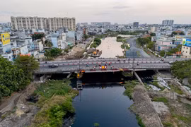 Dự án cải tạo kênh 9.000 tỷ ở TP.HCM dở dang sau hơn 3 năm khởi công