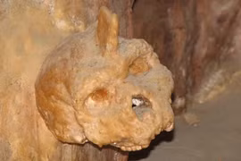 Giải mật hộp sọ bí ẩn 300.000 tuổi lơ lửng trên măng đá hang động