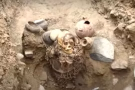 Phát hiện xác ướp Inca ngàn năm ngồi gục đầu gây chấn động