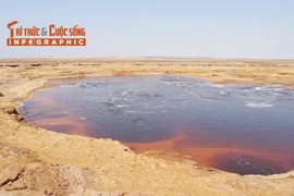 [INFOGRAPHIC] Khám phá bí mật vùng nước mặn nhất thế giới