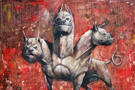 Rợn người quái vật 3 đầu, đuôi rắn canh giữ địa ngục