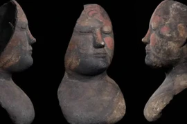 Phục chế mặt nạ tử thần của nền văn hóa Tashtyk