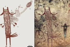 Nghệ thuật cổ của người Mỹ bản địa hé lộ quan niệm vũ trụ hơn 4.000 năm