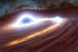 Hố đen siêu khổng lồ xé toạc, 'ngấu nghiến' một ngôi sao