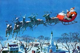 Giật mình sự thật về 9 con tuần lộc kéo cỗ xe chở ông già Noel