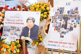 GS Hà Minh Đức sẽ có bài giảng danh dự ở tuổi 90