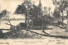 3 cơn bão lịch sử nhấn chìm Hà Nội trước khi thành thủ đô