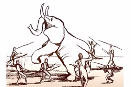 Nghiên cứu mới hé lộ cách người tiền sử ăn thịt voi giúp bộ não phát triển