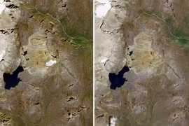 Sông băng trên dãy Andes biến mất do biến đổi khí hậu