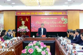 Hội nghị Trung ương lần thứ 2 sẽ thông qua Nghị quyết về phòng, chống tham nhũng