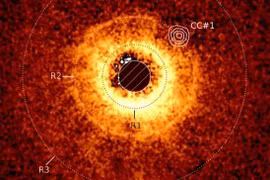 Lần đầu chụp ảnh trực tiếp ngoại hành tinh nhẹ nhất vũ trụ