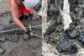 Bí ẩn thi thể 500 tuổi đi ủng da cao đến đùi