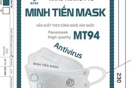 Khẩu trang y tế Minh Tiến Mask hậu kiểm không đạt