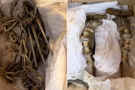 Dò kim loại đụng trúng kho báu cổ, lai lịch chủ nhân gây sốc