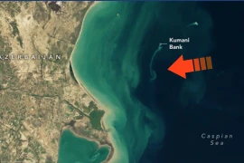 Kỳ bí "đảo ma" đột ngột xuất hiện rồi vụt biến ở Biển Caspi