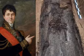 Hài cốt cụt chân hé lộ bí mật tướng tài của Napoleon