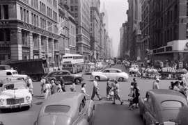 New York thập niên 1950 cổ điển, lạ lẫm, cuốn hút qua ống kính