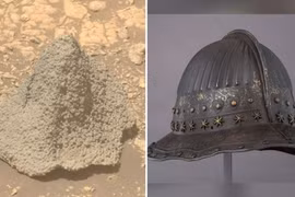 Xe tự hành của NASA phát hiện "mũ bảo hiểm" bí ẩn trên sao Hỏa