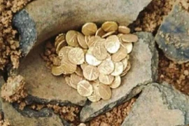 Hũ vàng quý 600 tuổi được phát hiện trong đền thờ Ấn Độ cổ