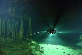 Ngỡ ngàng phát hiện hệ thống hang động dưới nước dài nhất thế giới
