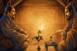 Câu nói của Tào Tháo khiến Lưu Bị giật mình đánh rơi đũa