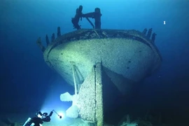  Xác tàu Lac La Belle chìm dưới hồ Michigan 'lộ nguyên hình' sau 150 năm