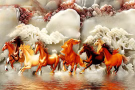 Vì sao nhiều gia đình treo tranh Mã đáo thành công trong nhà?