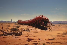 Huyền thoại loài giun tử thần phun nọc độc cực mạnh