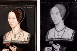 Phát hiện mới về bức chân dung của hoàng hậu Anne Boleyn
