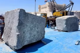 Kỳ quan thế giới cổ đại trỗi dậy từ đáy biển Ai Cập