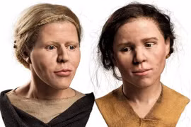 Phục dựng 2 gương mặt thời Đồ đá, ngỡ ngàng dung mạo