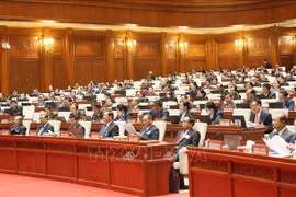 Quốc hội Lào phê duyệt nguyên tắc tuyến đường sắt kết nối Việt Nam