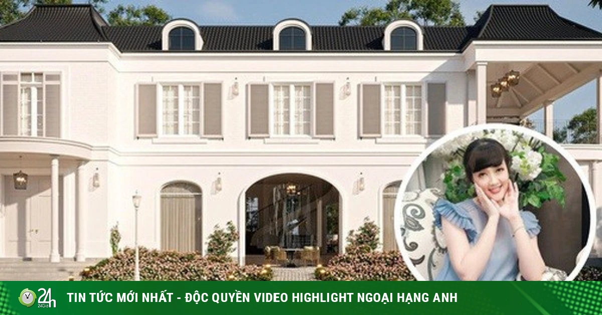 Choáng với biệt thự như lâu đài của diễn viên hài Vân Dung