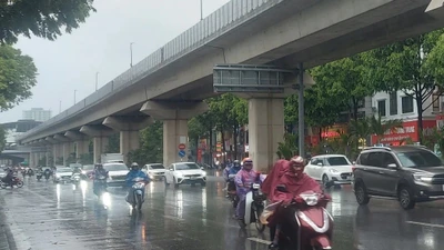 Thời tiết ngày 1/7: Bắc Bộ tiếp tục có mưa diện rộng