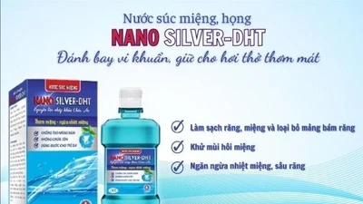 Nước súc miệng Nano Silver quảng cáo vống công dụng, nguy hại cho người dùng