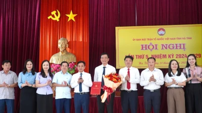 Ủy ban MTTQ Việt Nam tỉnh Hà Tĩnh có tân Phó Chủ tịch Thường trực